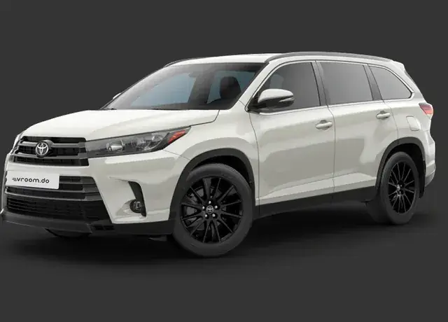 Noleggio Toyota Highlander a Punta Cana